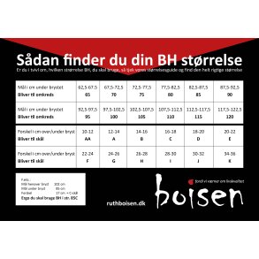 Størrelsesguide BH