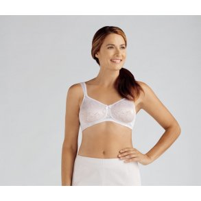 Amoena Helena bh uden bjle - hvid/hud