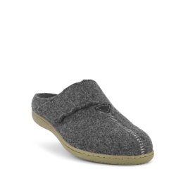 New Feet hjemmesko uden h�lkap antracitgr�