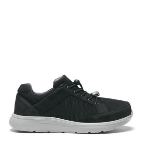 New Feet Sko med elastiksn�re Sort