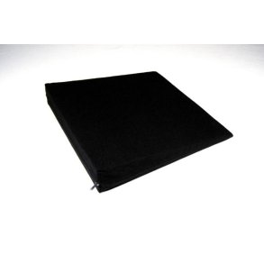 Skr�pude sort 37x37x7/1