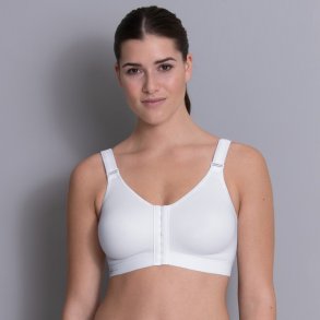 Anita Sports BH front bning Hvid