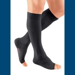 Mediven Plus kompressionsstr�mpe klasse 3, kn�, kort, uden t�