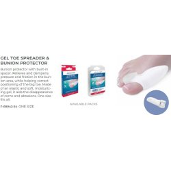 Deramed gel knystbeskytter med t�spreder 