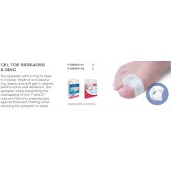 Deramed gel t�spreder med ring 2 stk. i en pakke