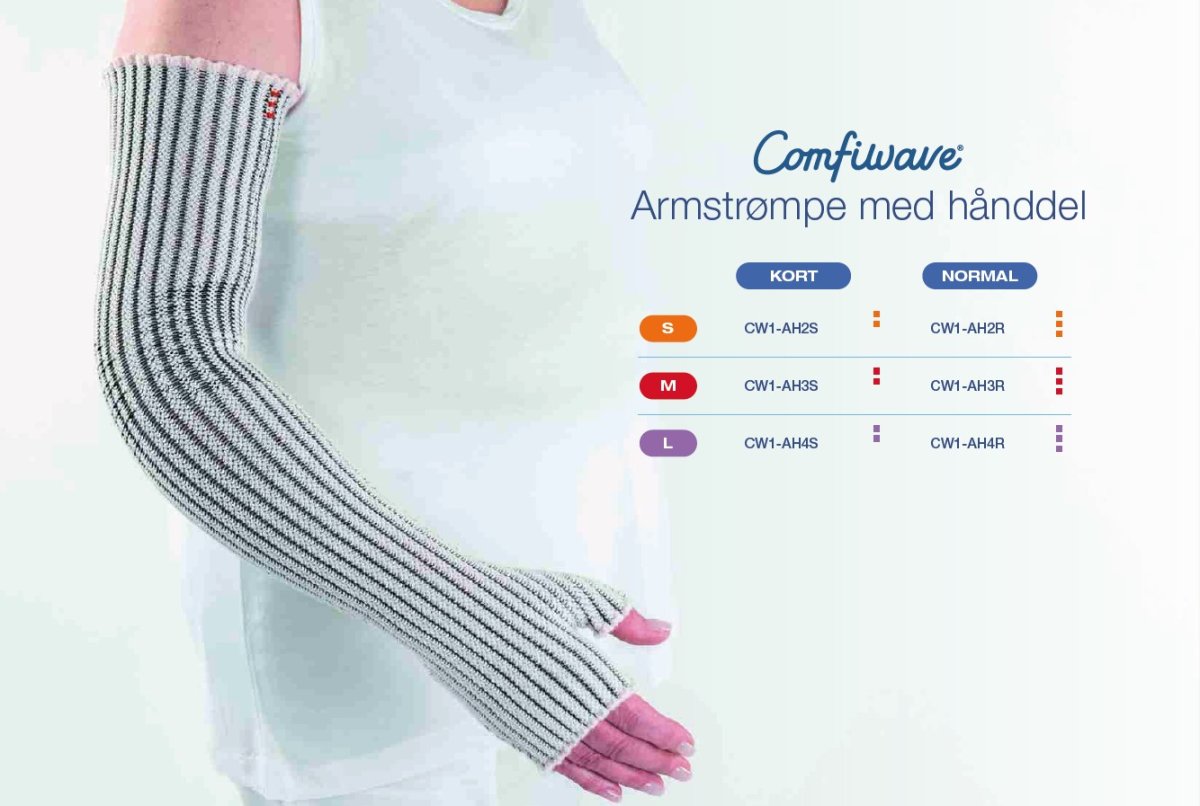 Comfiwave armstrømpe med hånddel - Comfiwave - Boisen