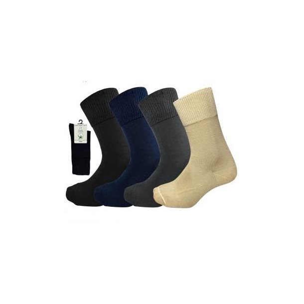 Kilde bomuldsstr�mper uden elastik