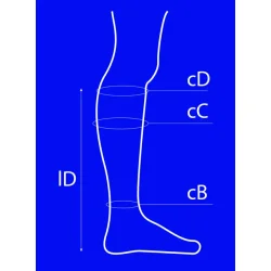 Mobiderm str�mpe til kn�
