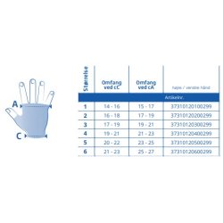 Mobiderm handske uden fingre