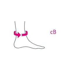 Medi ankelbandage Levamed med silikonepelotter