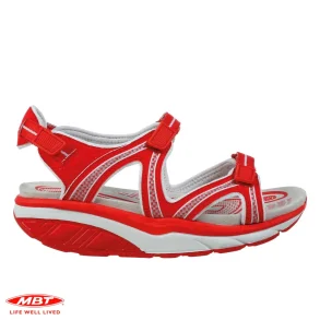 MBT LILA sandal dame R�d