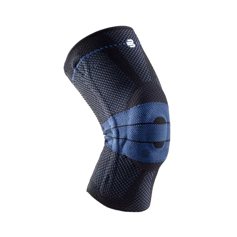 Bauerfeind GenuTrain 8 kn�bandage med silikone kant Sort