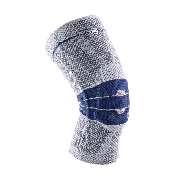 Bauerfeind GenuTrain 8 knbandage med silikone kant Titan