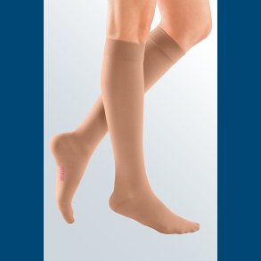Mediven Plus kompressionsstr�mpe klasse 2, kn�, lang, med t�