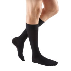 Mediven Plus kompressionsstrmpe klasse 2, kn, kort, med t