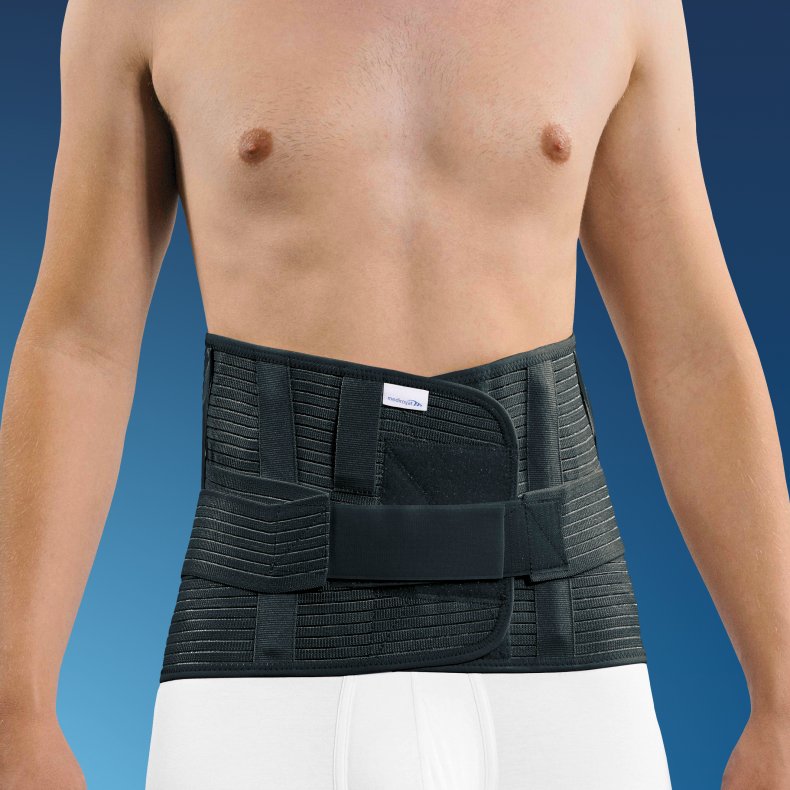 Mediroyal rygb�lte 24cm h�j, sort og sand 